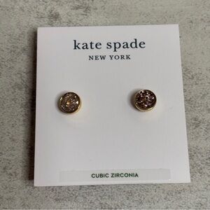 Kate Spade Light Pink Reflecting Pool Stud Earrings